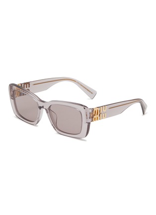 MIU MIU | Acetate Rectangle Sunglasses