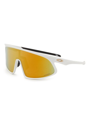 Main View - Click To Enlarge - OAKLEY - Single Lens RSLV Rectangle Unisex Sunglasses