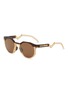 Main View - Click To Enlarge - OAKLEY - HSTN Irregular Unisex Sunglasses