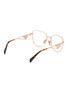 Figure View - Click To Enlarge - PRADA - Metal Butterfly Optical Glasses