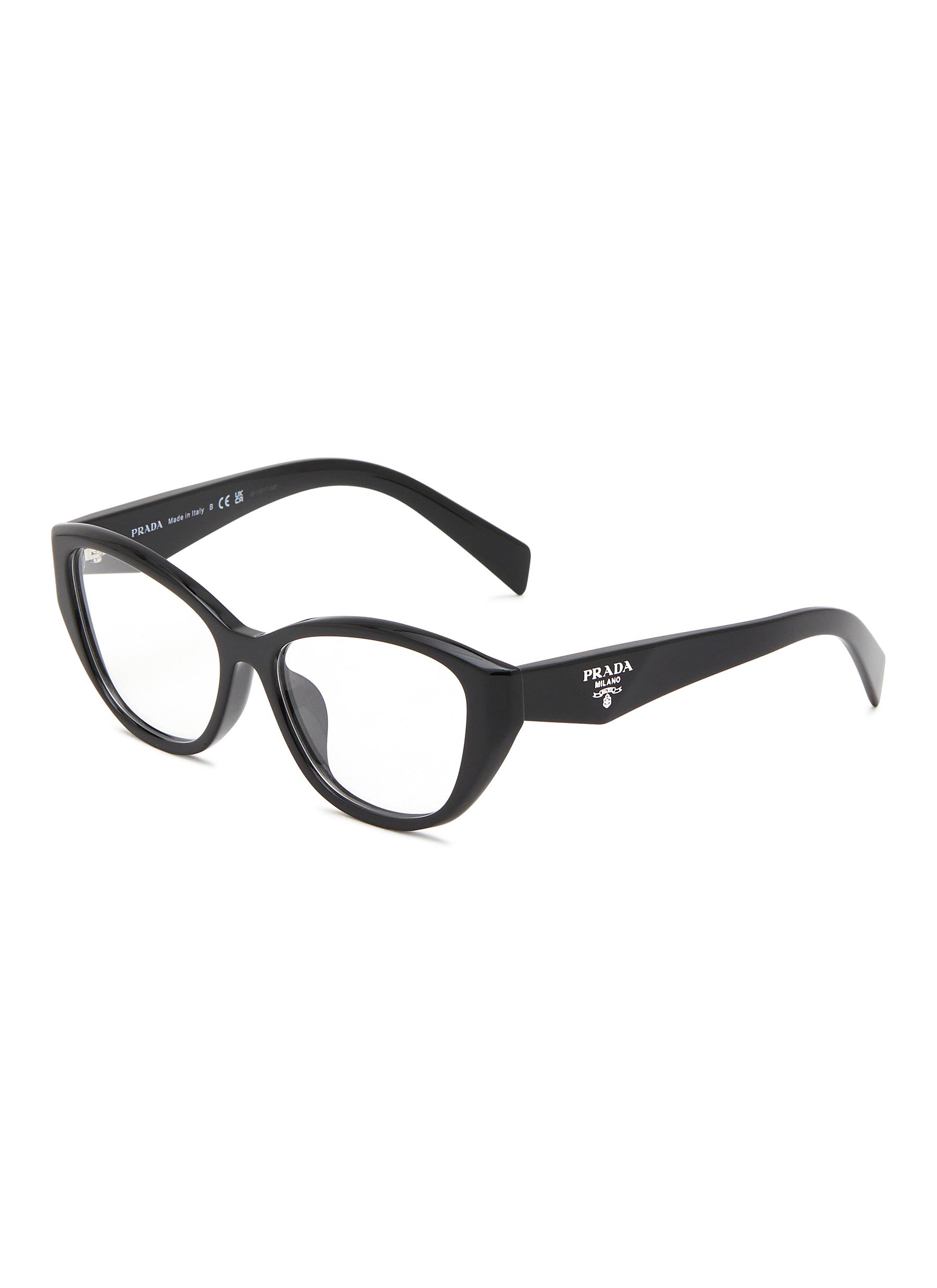 PRADA | Acetate Irregular Optical Glasses | Women | Lane PRADA | Acetate Irregular Optical Glasses | Women | Lane