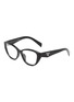 Main View - Click To Enlarge - PRADA - Acetate Irregular Optical Glasses