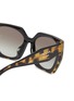 Detail View - Click To Enlarge - PRADA - Acetate Rectangle Sunglasses