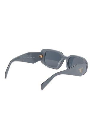 Figure View - Click To Enlarge - PRADA - Acetate Rectangle Sunglasses