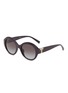 Main View - Click To Enlarge - TIFFANY - Acetate Round Sunglasses