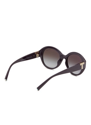 Figure View - Click To Enlarge - TIFFANY - Acetate Round Sunglasses