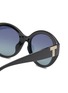 Detail View - Click To Enlarge - TIFFANY - Acetate Round Sunglasses