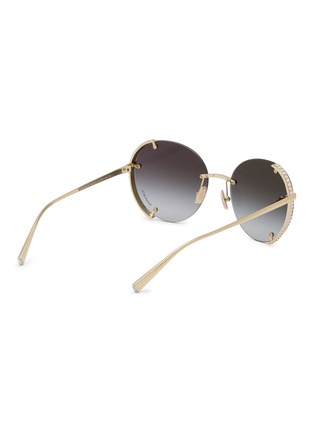 Figure View - Click To Enlarge - TIFFANY - Metal Round Sunglasses