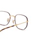 Detail View - Click To Enlarge - RAY-BAN - Metal Irregular Optical Glasses