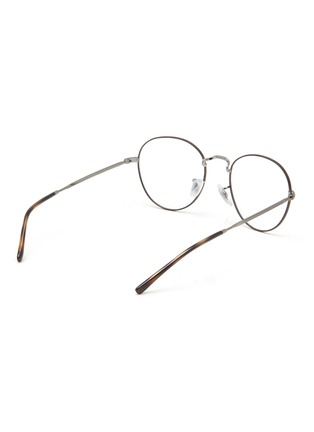 Figure View - Click To Enlarge - RAY-BAN - Round Metal Optical Glasses