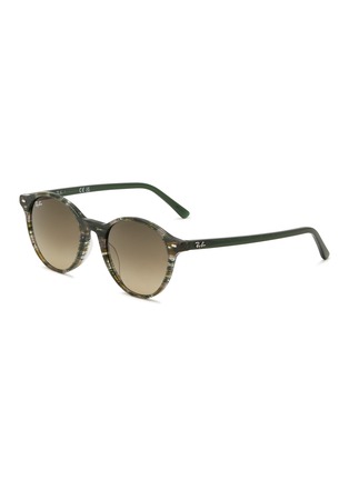 Main View - Click To Enlarge - RAY-BAN - Acetate Round Unisex Sunglasses