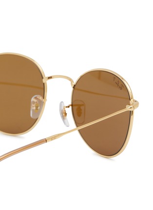 Detail View - Click To Enlarge - RAY-BAN - Metal Round Unisex Sunglasses