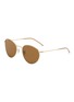 Main View - Click To Enlarge - RAY-BAN - Metal Round Unisex Sunglasses