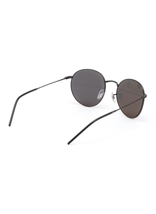 Figure View - Click To Enlarge - RAY-BAN - Metal Round Unisex Sunglasses