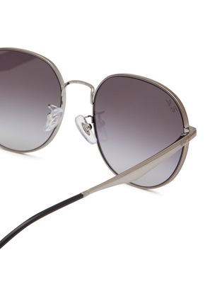 Detail View - Click To Enlarge - RAY-BAN - Acetate Oval Unisex Sunglasses