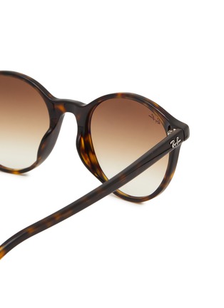 Detail View - Click To Enlarge - RAY-BAN - Acetate Round Unisex Sunglasses