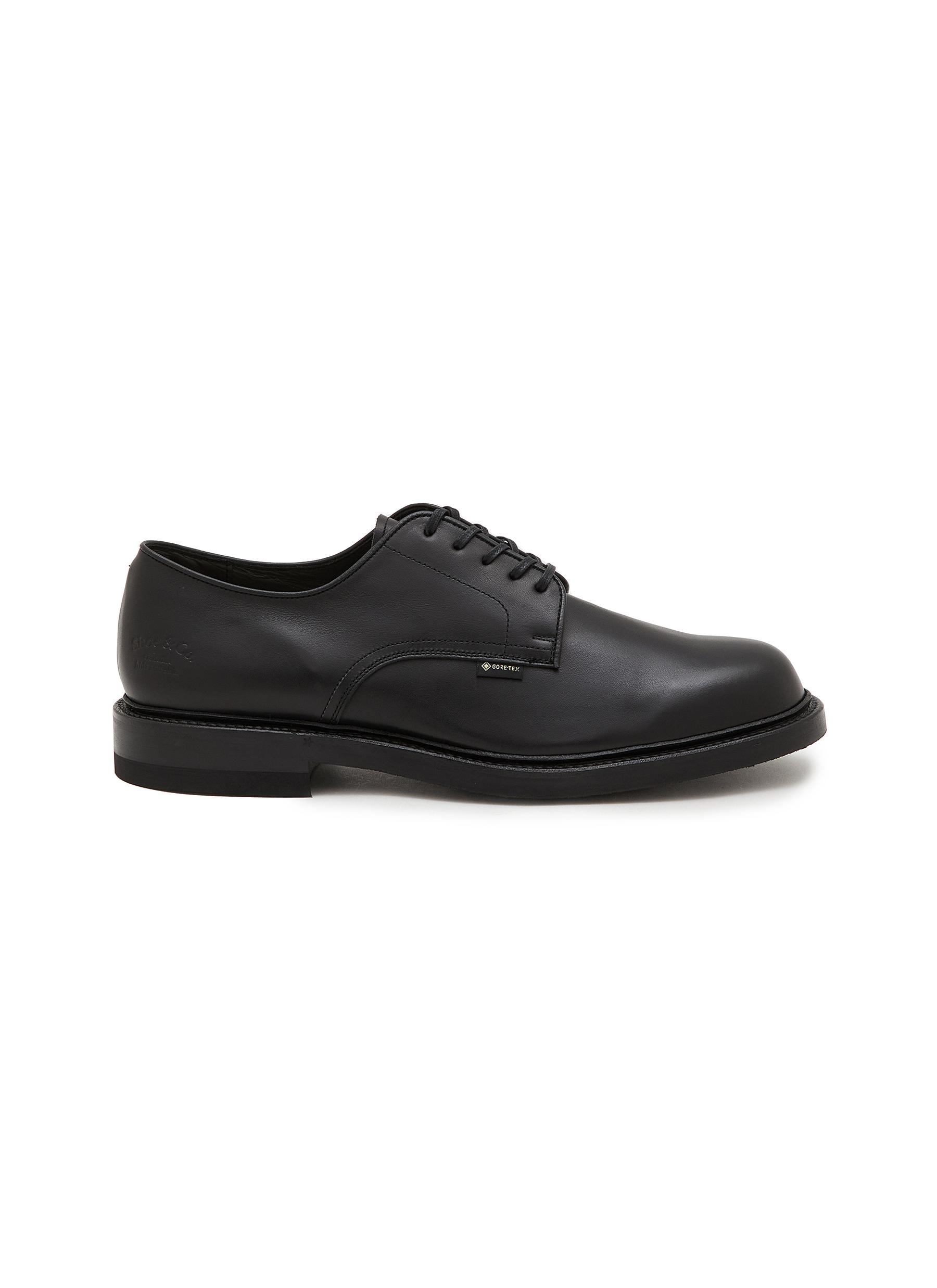 REGAL SHOE & CO. | Plain-Toe GTX Leather Blucher Shoes | Men