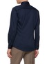 Back View - Click To Enlarge - ETON  - Wide Spread Collar Wool Shirt