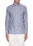 Main View - Click To Enlarge - ETON  - Cutaway Collar Medallion Slim Cotton Shirt