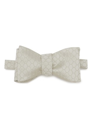 Main View - Click To Enlarge - ETON  - Jacquard Silk Bow Tie