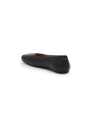  - MM6 MAISON MARGIELA - Round Toe Leather Ballet Flats