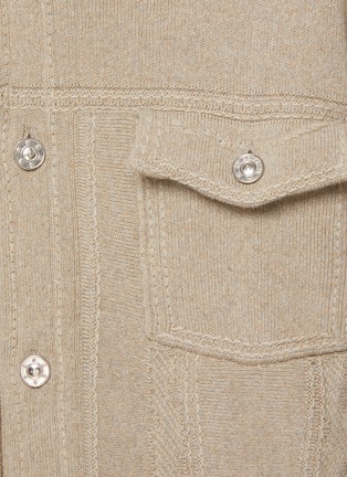  - BARRIE - Patch Pocket Cashmere Cotton Jacket