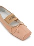 Detail View - Click To Enlarge - MM6 MAISON MARGIELA - Square Toe Numeric Band Ballet Flats