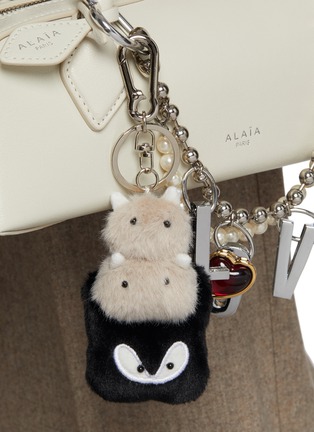 Back View - Click To Enlarge - BAZ & FRIENDS - Rox & Mini Baz Keyring