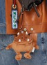 Front View - Click To Enlarge - BAZ & FRIENDS - Max Plush Charm Tote Bag