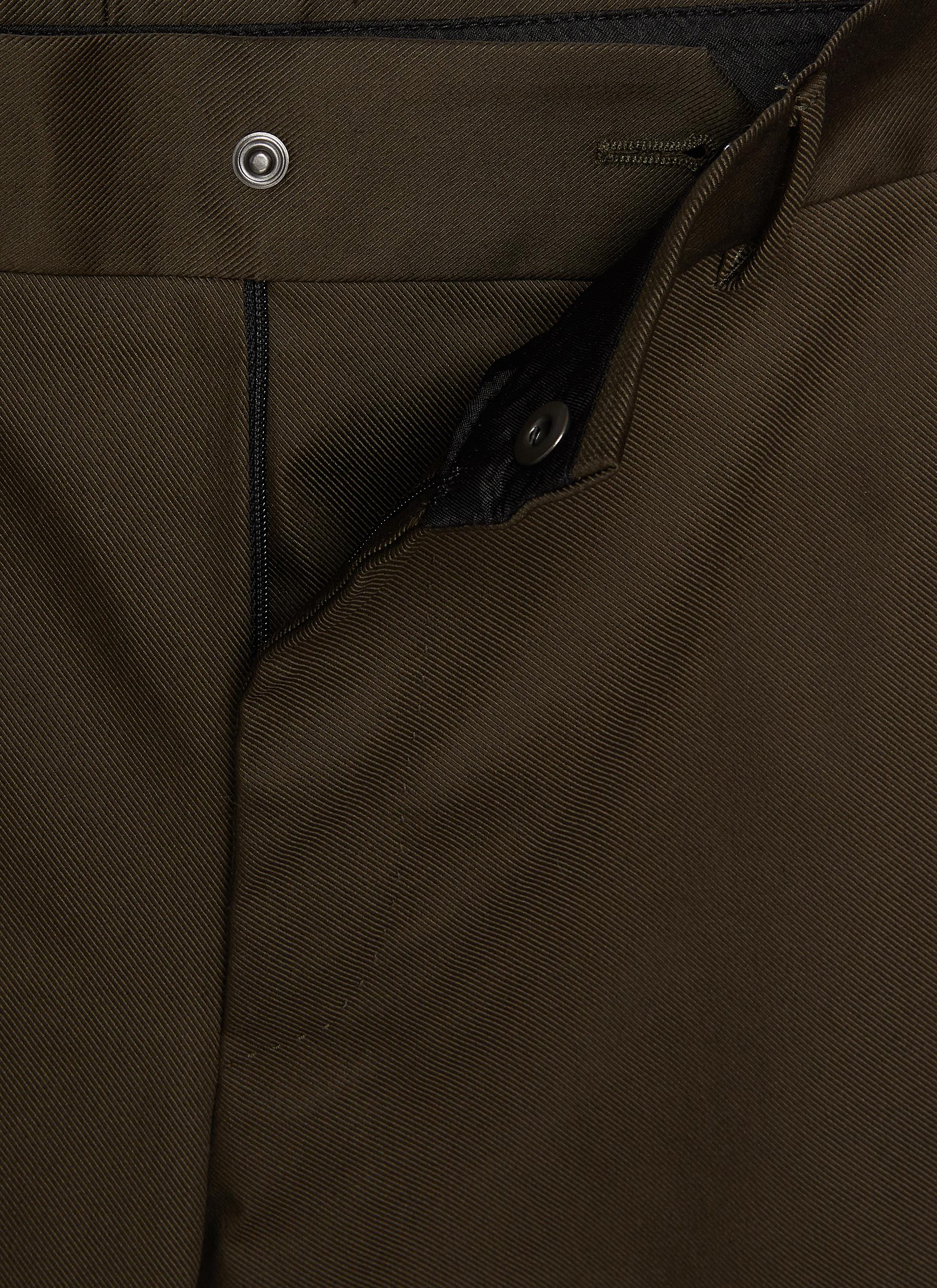 Stretch Techno Cotton Pants - Thumbnail 4