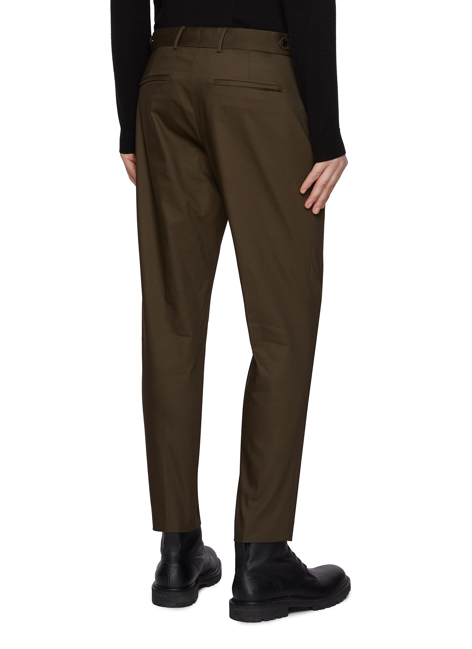 Stretch Techno Cotton Pants - Thumbnail 3