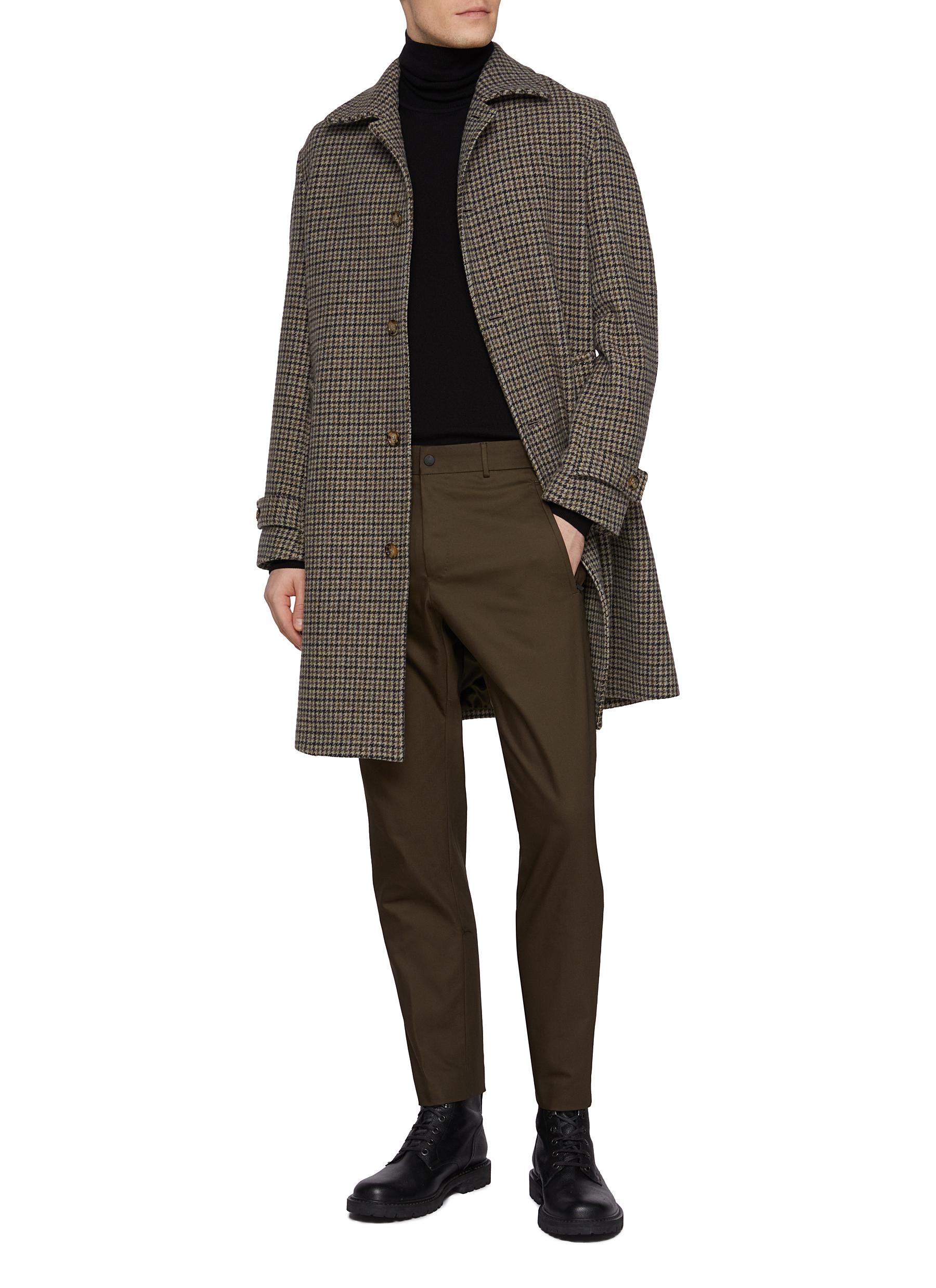 Stretch Techno Cotton Pants - Thumbnail 2
