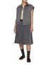 Figure View - Click To Enlarge - MIU MIU - Embellished Logo Front Tank Top