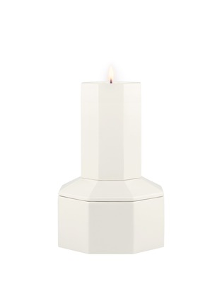 Detail View - Click To Enlarge - LES EAUX PRIMORDIALES - Les Expériences Immobiles 500g Pillar — Ivory Saffron