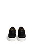 Front View - Click To Enlarge - 73426 - 'May London' logo leather skate slip-ons
