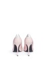 Back View - Click To Enlarge - 73426 - 'Lucrezia' leather combo pumps
