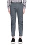 Main View - Click To Enlarge - LANVIN - Zip cuff darted twill biker pants