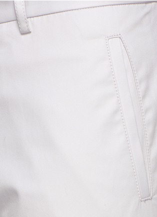 Detail View - Click To Enlarge - LANVIN - Cotton gabardine biker pants