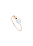 VHERNIER Freccia Mother Of Pearl 18K Pink Gold Bracelet