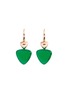 VHERNIER Freccia Jade 18K Pink Gold Drop Earrings