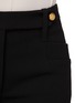  - PRADA - Side Button Flared Wool Pants