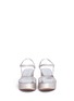 Front View - Click To Enlarge - PEDRO GARCIA  - 'Natalia' crystal pavé platform sandals