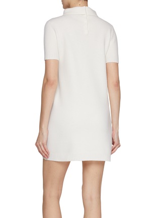 Back View - Click To Enlarge - PRADA - Retro Collar Shift Dress