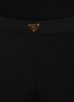  - PRADA - Logo Plaque Flared Leg Jersey Leggings