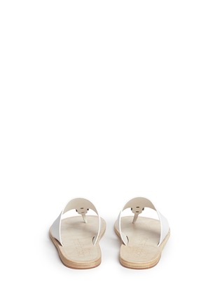 Back View - Click To Enlarge - PEDRO GARCIA  - 'Ivanka' Swarovski crystal leather sandals