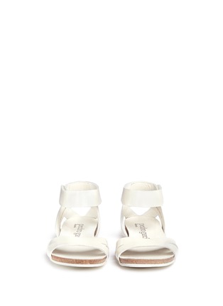 Front View - Click To Enlarge - PEDRO GARCIA  - 'Jancy' strap patent leather sandals
