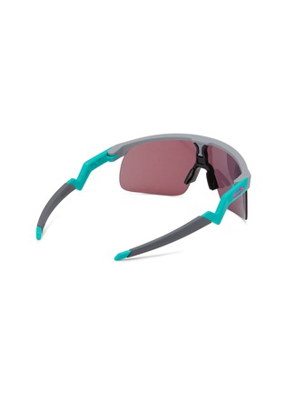 Figure View - Click To Enlarge - OAKLEY - Youth Fit Prizm Rectangle Lens Sunglasses