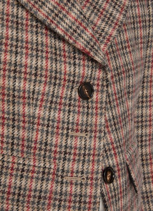  - CHLOÉ - Lower Impact Houndstooth Cropped Wool Blazer