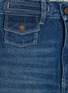 Detail View - Click To Enlarge - CHLOÉ - Ocen Blue Flared Denim Jeans