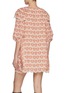 Back View - Click To Enlarge - CHLOÉ - Floral Printed Silk Crêpon Dress